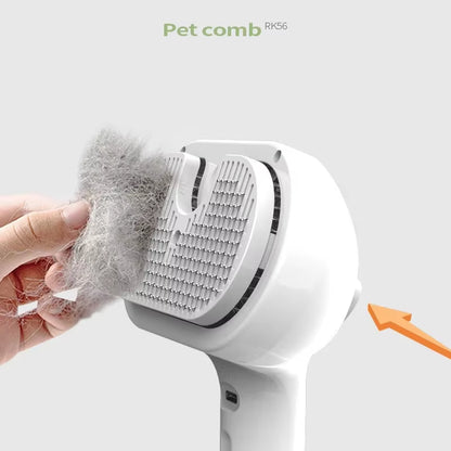 Upgraded Pet Spray Grooming Comb Steamy Floating Hair Removal Cleaning Steam Brush Styling for Dogs Cats Accessories